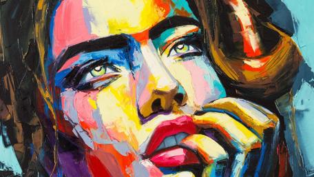 Dreaming Awake Painting wallpaper