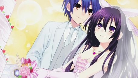 Wedding Bliss in Date a Live Style wallpaper
