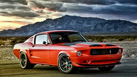 1968 Ford Mustang Villain wallpaper