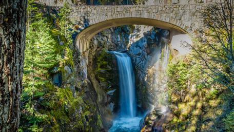 Christine Falls - Mount Rainier National Park wallpaper