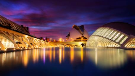 City of Arts and Sciences - Valencia, Spain wallpaper