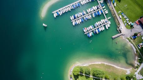 Osterreinen aerial photography wallpaper