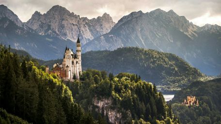 The Two Castles wallpaper