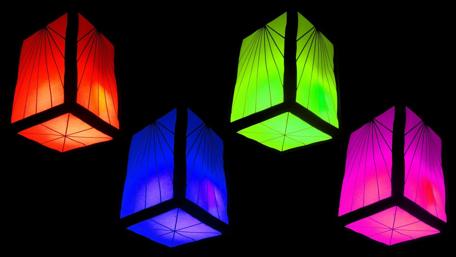 Colorful Lanterns wallpaper