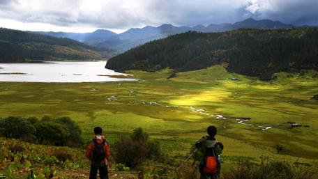 Potatso National Park in Shangri-La wallpaper