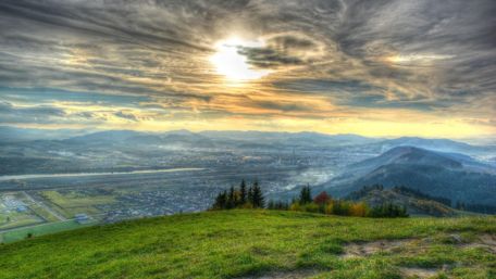 View of Zilina wallpaper