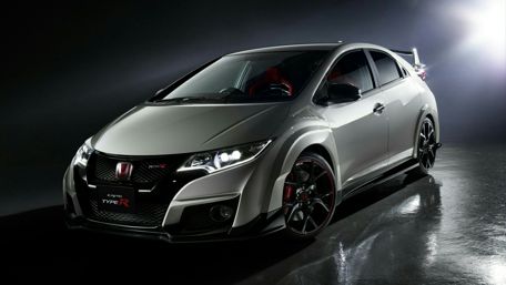White Honda Civic Type R wallpaper