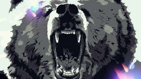 Bear art wallpaper