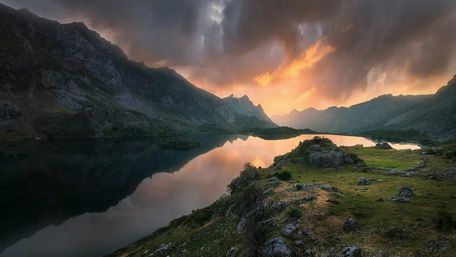Valle de Lago - Asturias, Spain wallpaper