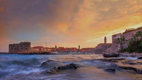 Walls of Dubrovnik wallpaper