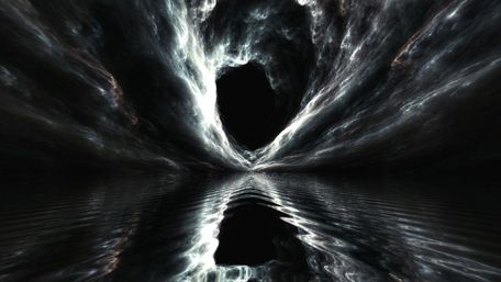 Water reflection - Digital art wallpaper