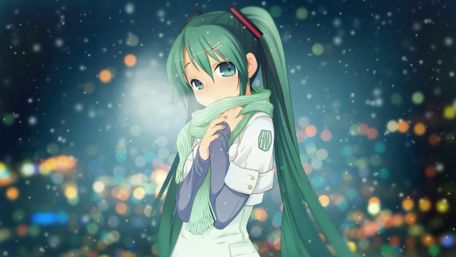 Kawaii Hacune Miku wallpaper