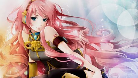 Cool anime girl - Megurine Luka wallpaper