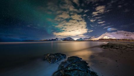 Polar lights wallpaper