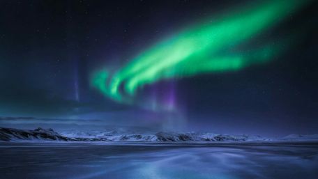 Northern lights in Iceland wallpaper