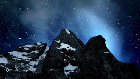 Marmolada at night - Italy wallpaper
