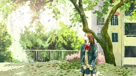 Peaceful Day at the Park wallpaper