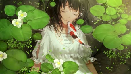 Anime beautiful girl wallpaper