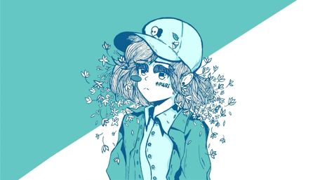 Youthful Dreamer in Spring Breeze wallpaper