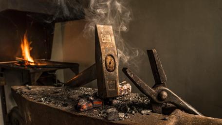 Forged in Fire: A Metalsmith's Craft wallpaper