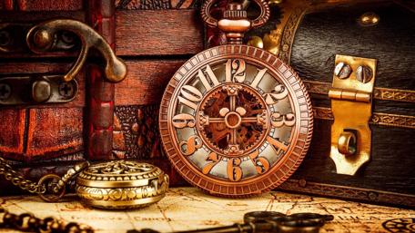 Vintage pocket watch wallpaper