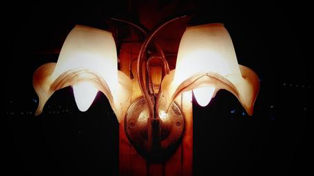 lampshade wallpaper