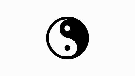 Yin yang symbol wallpaper
