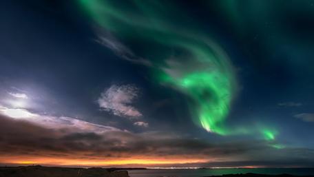 Polar lights wallpaper