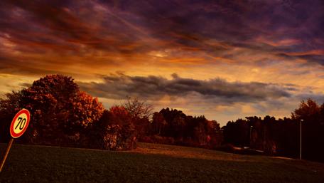 Ansbach in October wallpaper