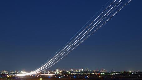 Contrails wallpaper
