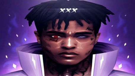 Emo Anime Warrior in Hues of Twilight wallpaper