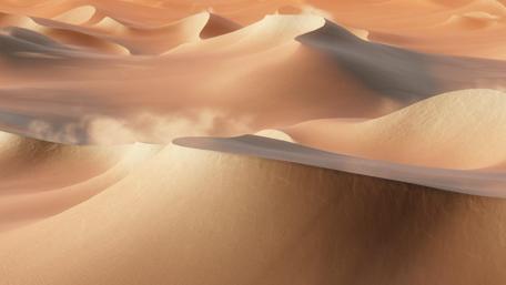 Sands of Time in the Desert Landscape wallpaper