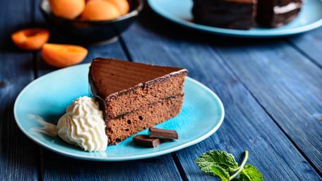 Chocolate pastry wallpaper