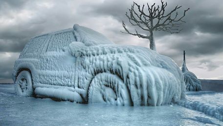 Frozen car wallpaper
