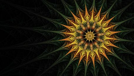 Fractal abstract artwork wallpaper