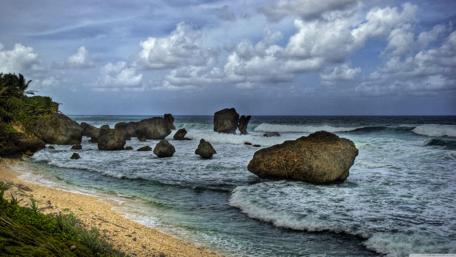 Barbados beach wallpaper