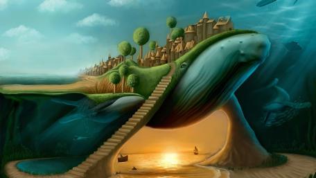 Surreal art wallpaper