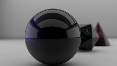3D sphere wallpaper