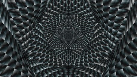 Black and white optical illusion wallpaper