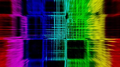 Colorful neon lights wallpaper