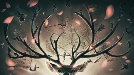 Deer antler - Fantasy art wallpaper