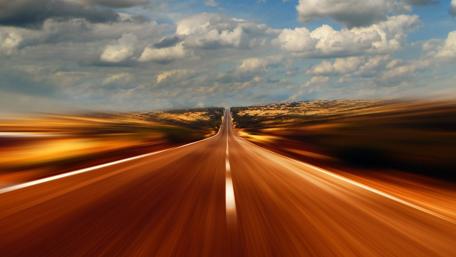 Accelerating world wallpaper