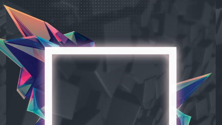 Dynamic Geometric Light Play wallpaper