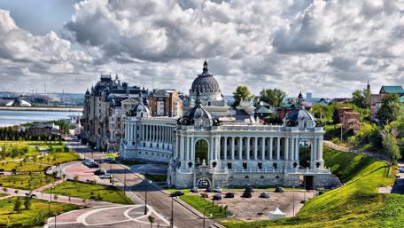 Agricultural Palace (Kazan, Russia) wallpaper