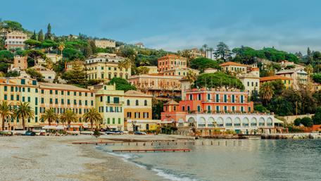 Santa Margherita Ligure beach wallpaper