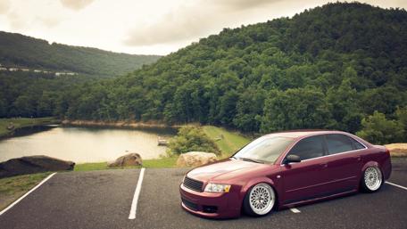 Scenic Audi Road Trip Adventure wallpaper
