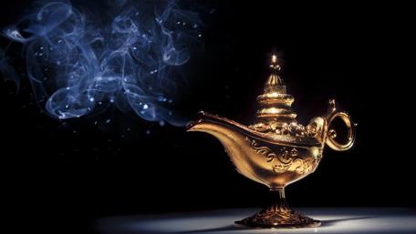 Genie Lamp wallpaper