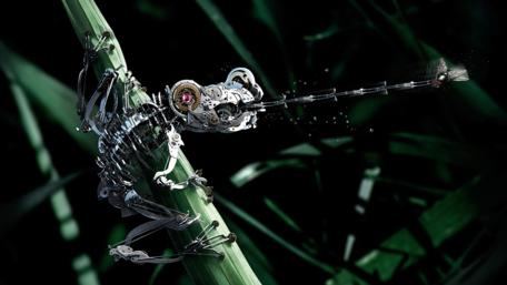Fantasy robot creature wallpaper