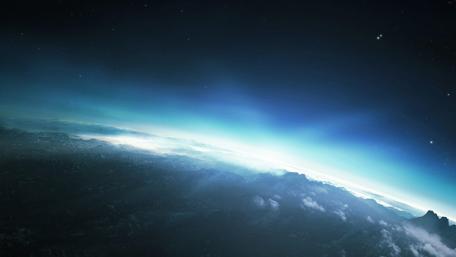 Planet surface wallpaper
