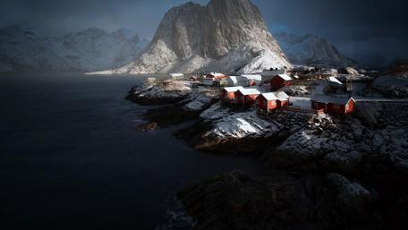 Hamnoy - Lofoten, Norway wallpaper